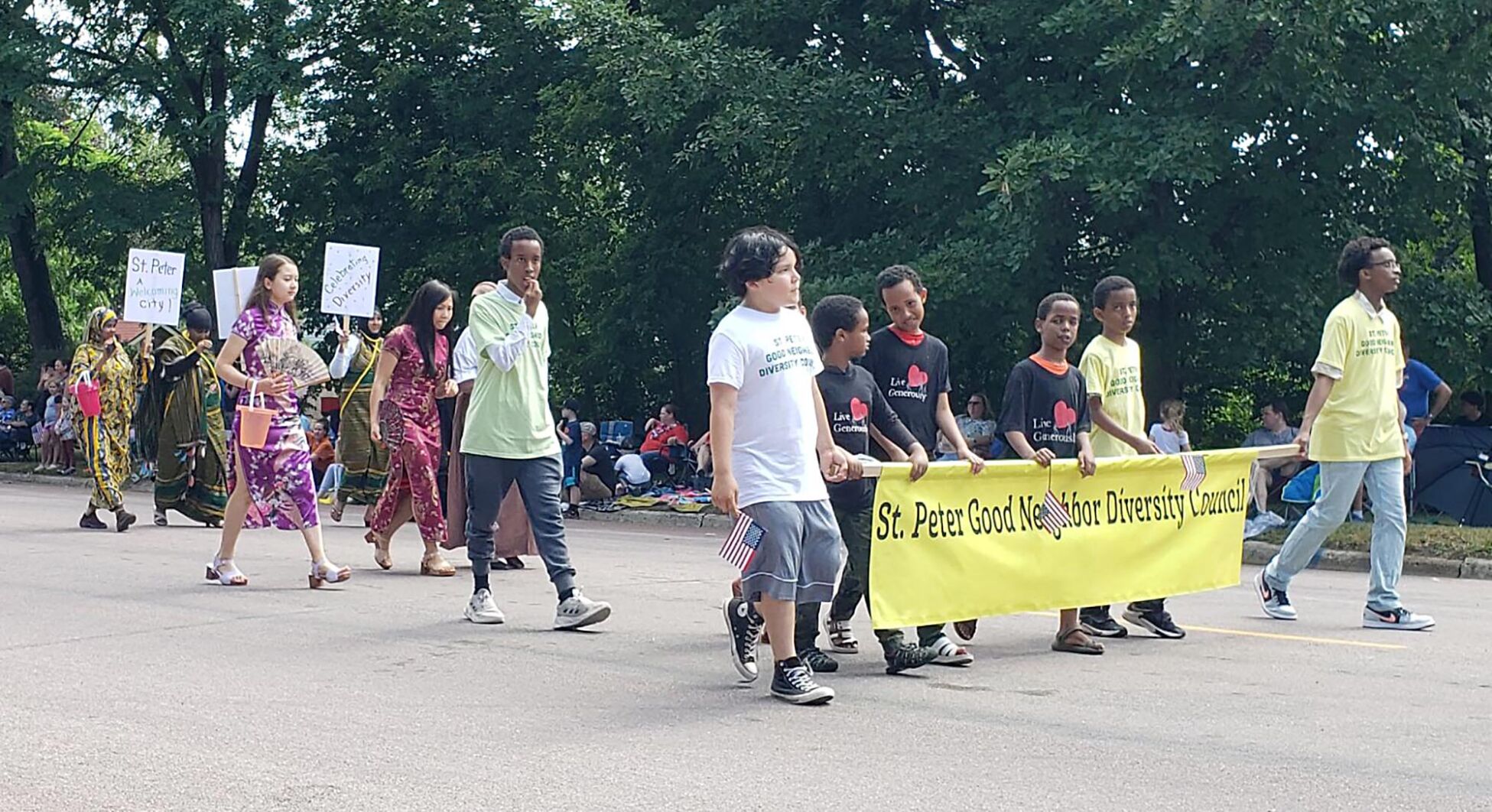 St. Peter Diversity Council parade